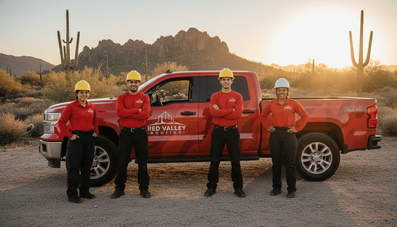 Red Valley Roofing professional team in Tucson, Arizona